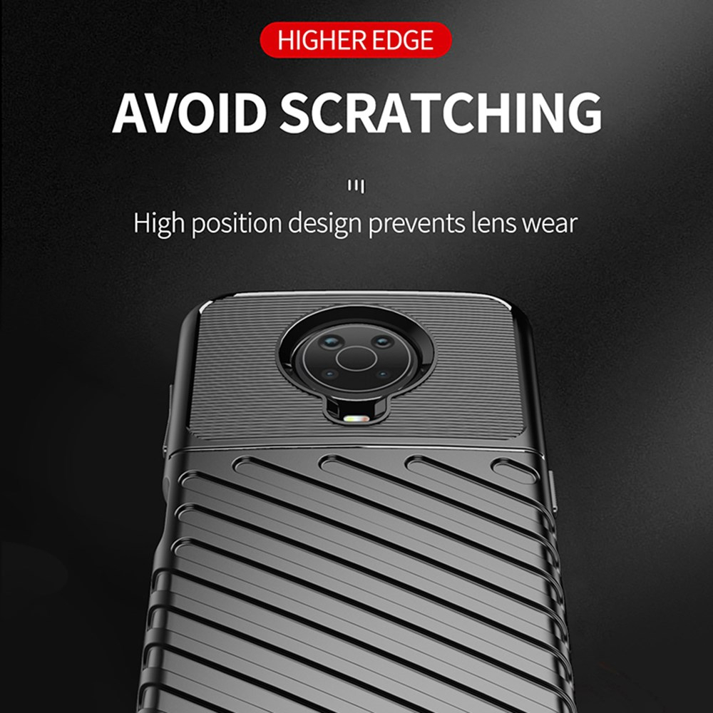 Nokia 6.3/G10/G20 juoda THUNDER nugarėlė 5