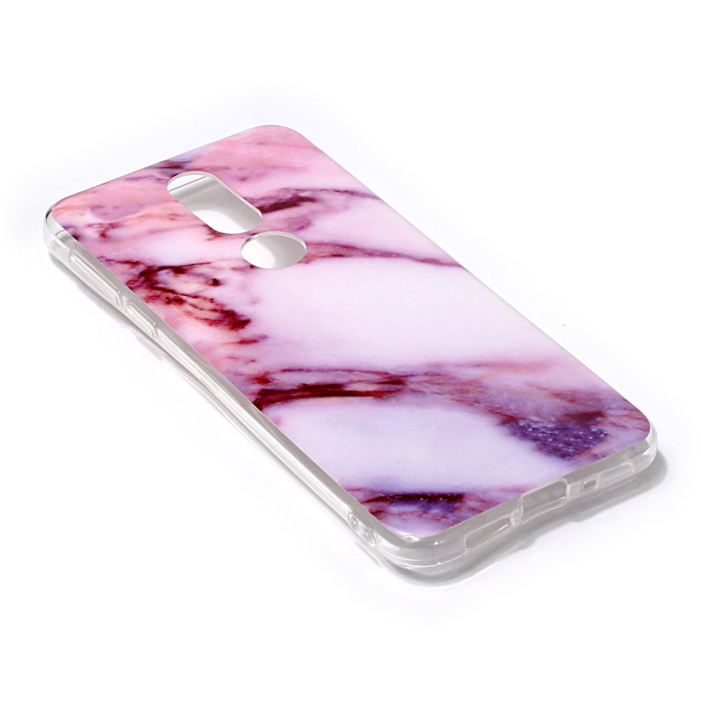 Nokia 7.1 Tracy nugarėlė Purple Marble 2