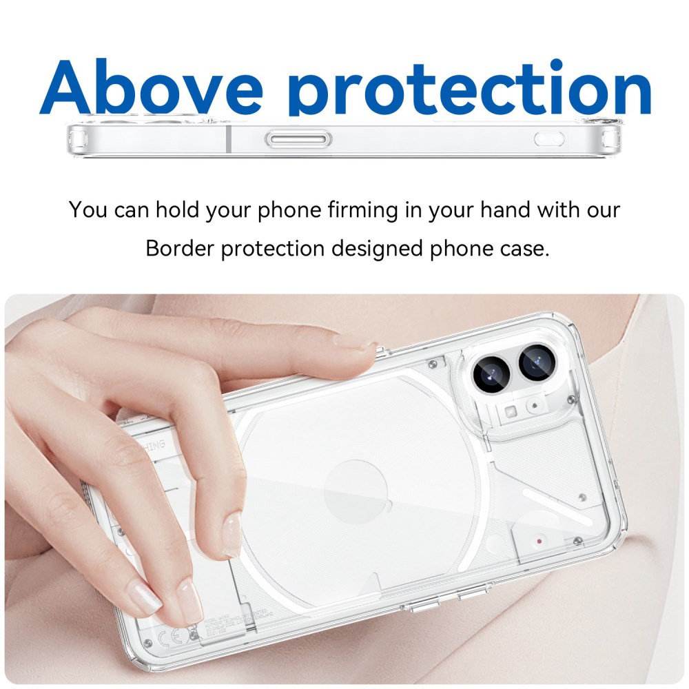 Nothing Phone 1 skaidri Acrylic+TPU nugarėlė 2