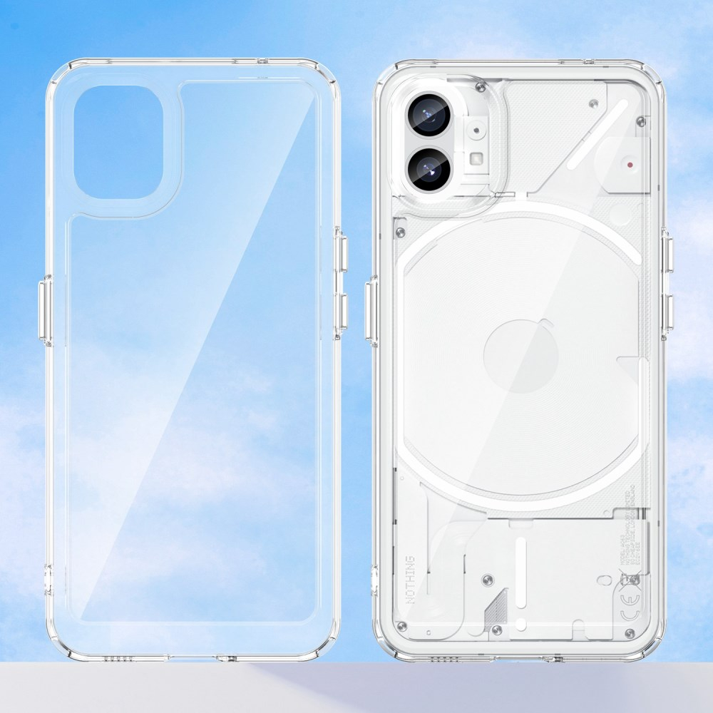 Nothing Phone 1 skaidri Acrylic+TPU nugarėlė 6