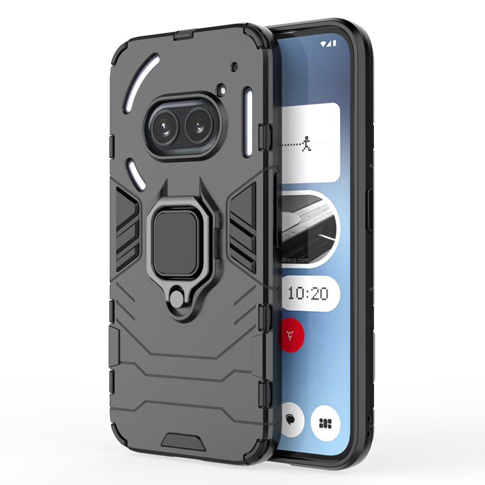 Nothing Phone 2a black STRONG RING ARMOR nugarėlė