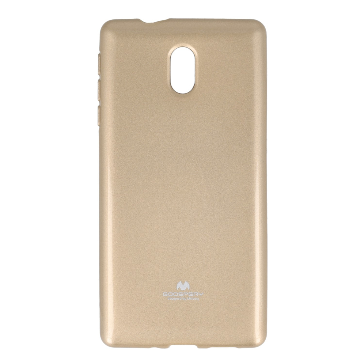 NOKIA 3 aukso spalvos JELLY nugarėlė