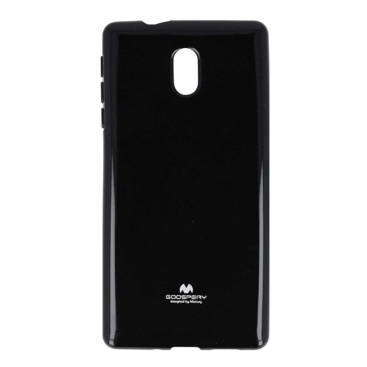 NOKIA 3 black jelly nugarėlė
