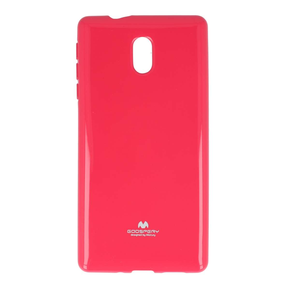 NOKIA 3 koralo spalvos JELLY nugarėlė