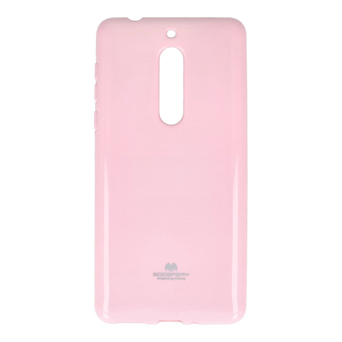 NOKIA 5 šviesiai rožinė JELLY nugarėlė