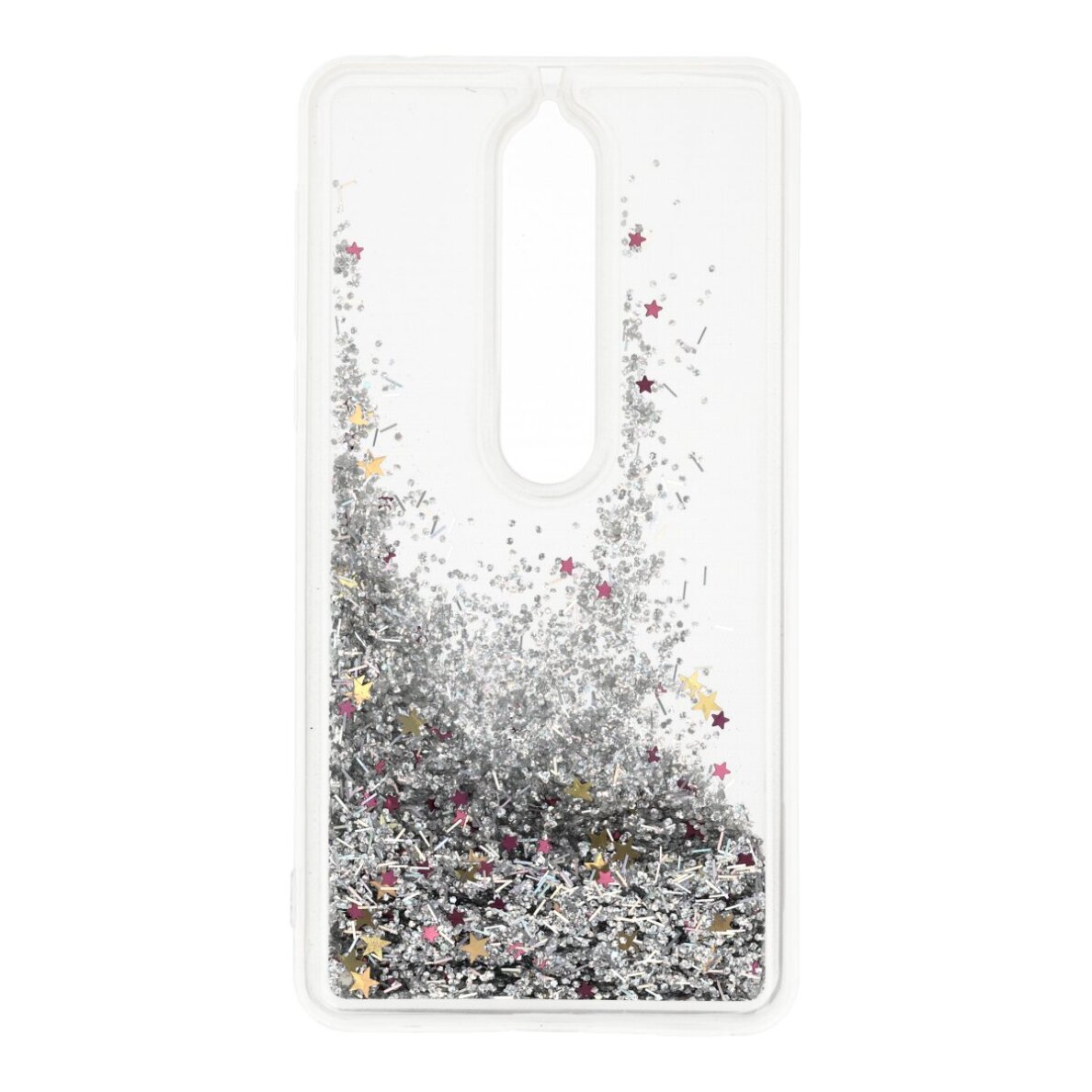 Nokia 6.1/Nokia 6 2018 Water Stars sidabro spalvos nugarėlė