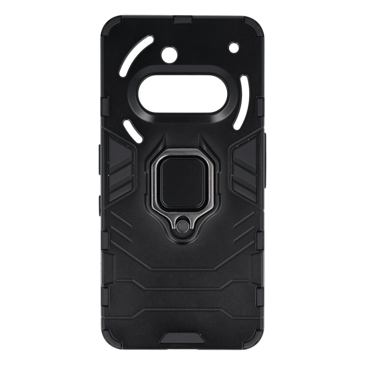 Nothing Phone 3a black STRONG RING ARMOR nugarėlė