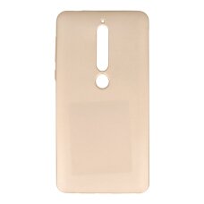 Nokia 6 2018 aukso spalvos mat+ nugarėlė