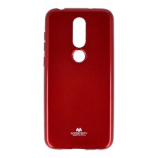 Nokia 6.1 PLUS 2018 red JELLY nugarėlė