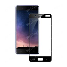 NOKIA 8 apsauginis 2D juodas stiklas