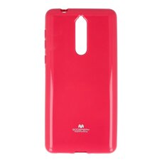 NOKIA 8 koralo spalvos JELLY nugarėlė