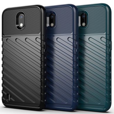 Nokia 1.3 juoda Thunder nugarėlė 3