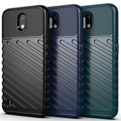 Nokia 1.3 juoda Thunder nugarėlė 3