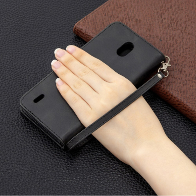 NOKIA 1.3 juodas Tracy Vintage dėklas 9