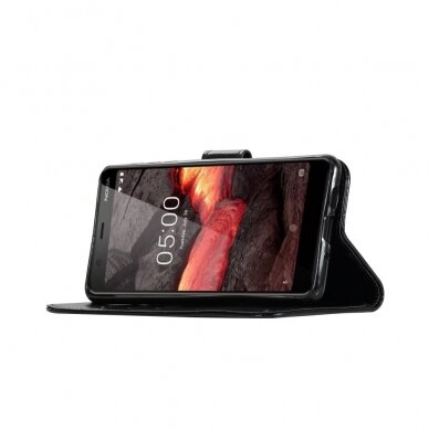 NOKIA 3 2018/3.1 juodas VINTAGE3 dėklas 4