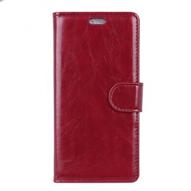 NOKIA 3.1 PLUS 2018 bordo k.flexi šonu dėklas 2