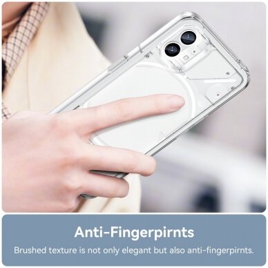 Nothing Phone 1 skaidri Acrylic+TPU nugarėlė 3