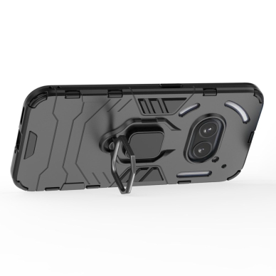 Nothing Phone 2a black STRONG RING ARMOR nugarėlė 2