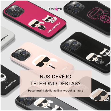 NUSIDĖVĖJO TELEFONO DĖKLAS?