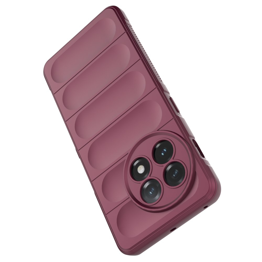 OnePlus 11 5G bordo Tracy Anti-slip Rugged nugarėlė 5