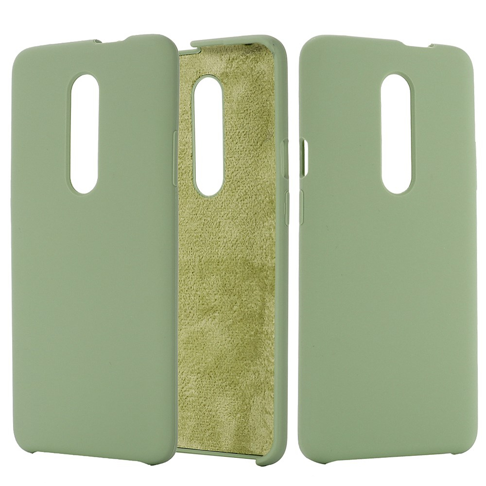 OnePlus 7 Pro žalia SILICONE nugarėlė 1