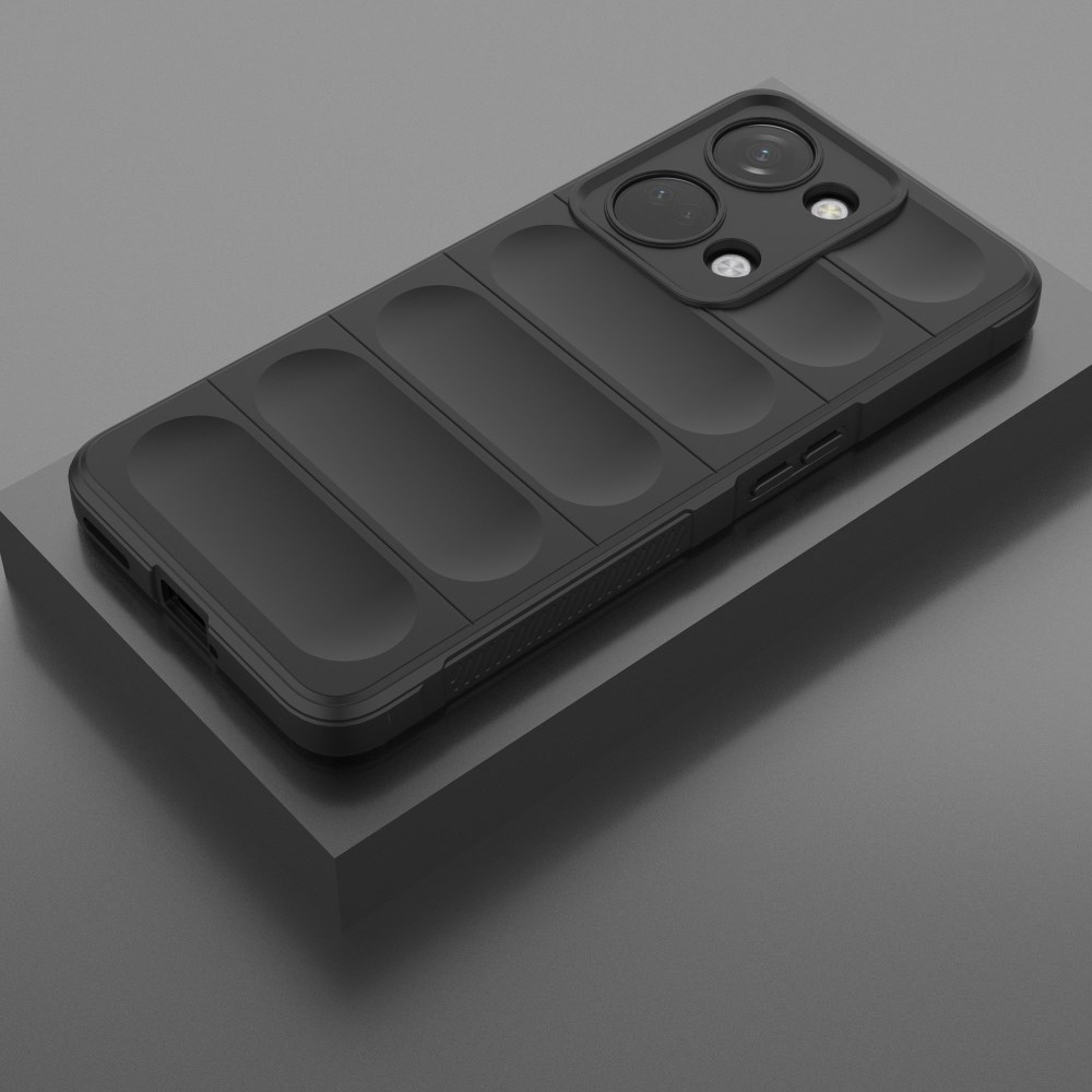 OnePlus Nord 3 5G juoda Tracy Anti-slip Rugged nugarėlė 5