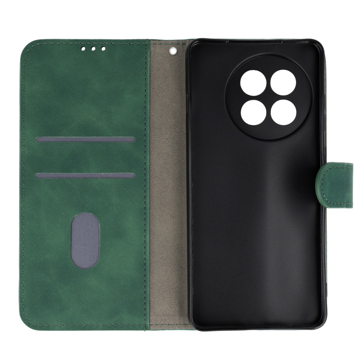 OnePlus 13R 5G green VELVET dėklas 1