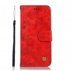 OnePlus 7 Pro raudonas Vintage3 dėklas