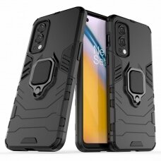 OnePlus Nord 2 5G juoda RING ARMOR nugarėlė