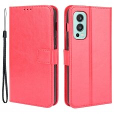 OnePlus NORD 2 5G raudonas Tracy K.FLEXI dėklas