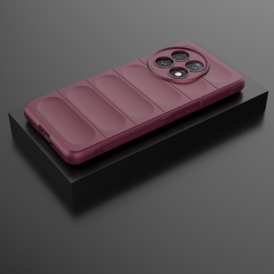 OnePlus 11 5G bordo Tracy Anti-slip Rugged nugarėlė 2
