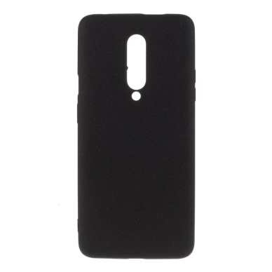OnePlus 7 PRO juoda Silicone Stone nugarėlė
