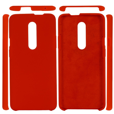 OnePlus 7 Pro raudona SILICONE nugarėlė