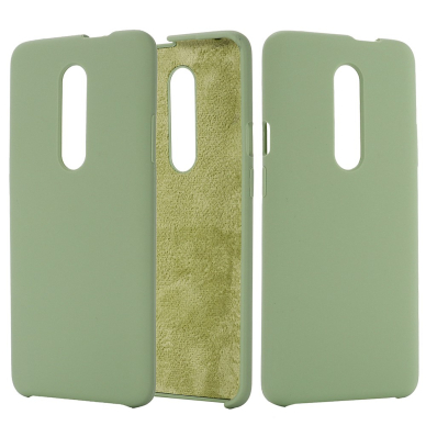 OnePlus 7 Pro žalia SILICONE nugarėlė 1