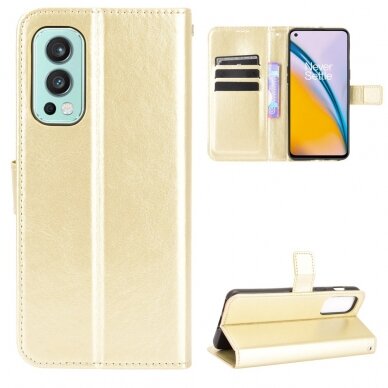 OnePlus NORD 2 5G aukso spalvos Tracy K.FLEXI dėklas 8