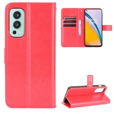 OnePlus NORD 2 5G raudonas Tracy K.FLEXI dėklas 6
