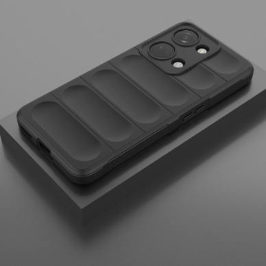 OnePlus Nord 3 5G juoda Tracy Anti-slip Rugged nugarėlė 5