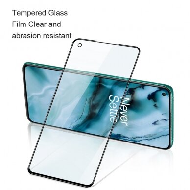 OnePlus NORD CE 2 5G black pilnas 5D stiklas 4