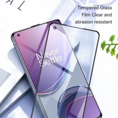 OnePlus NORD CE 2 5G black pilnas 5D stiklas 7