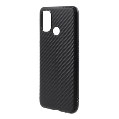 OnePlus NORD N100 juoda CARBON FIBER nugarėlė 2