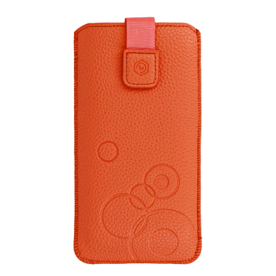 Oranžinė įmautė DEKO1 iPhone11/Samsung S20 14 dydis