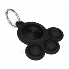 Pakabukas AirTag black Paw