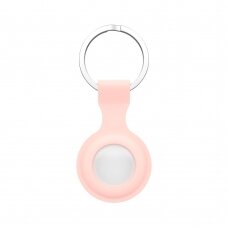 Pakabukas AirTag pink silikoninis