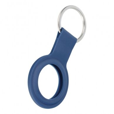 Pakabukas AirTag blue silikoninis