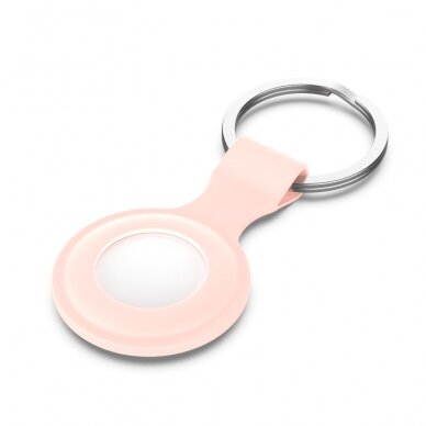 Pakabukas AirTag pink silikoninis 4