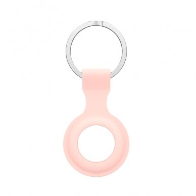 Pakabukas AirTag pink silikoninis 5