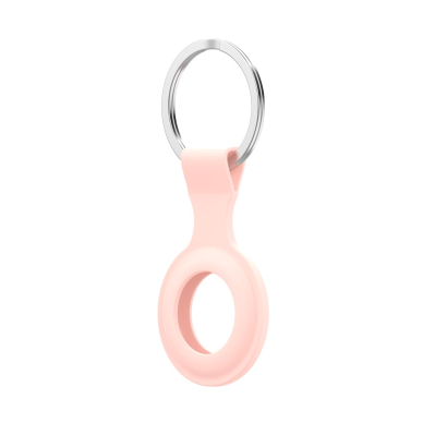 Pakabukas AirTag pink silikoninis 6
