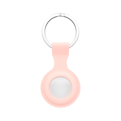 Pakabukas AirTag pink silikoninis