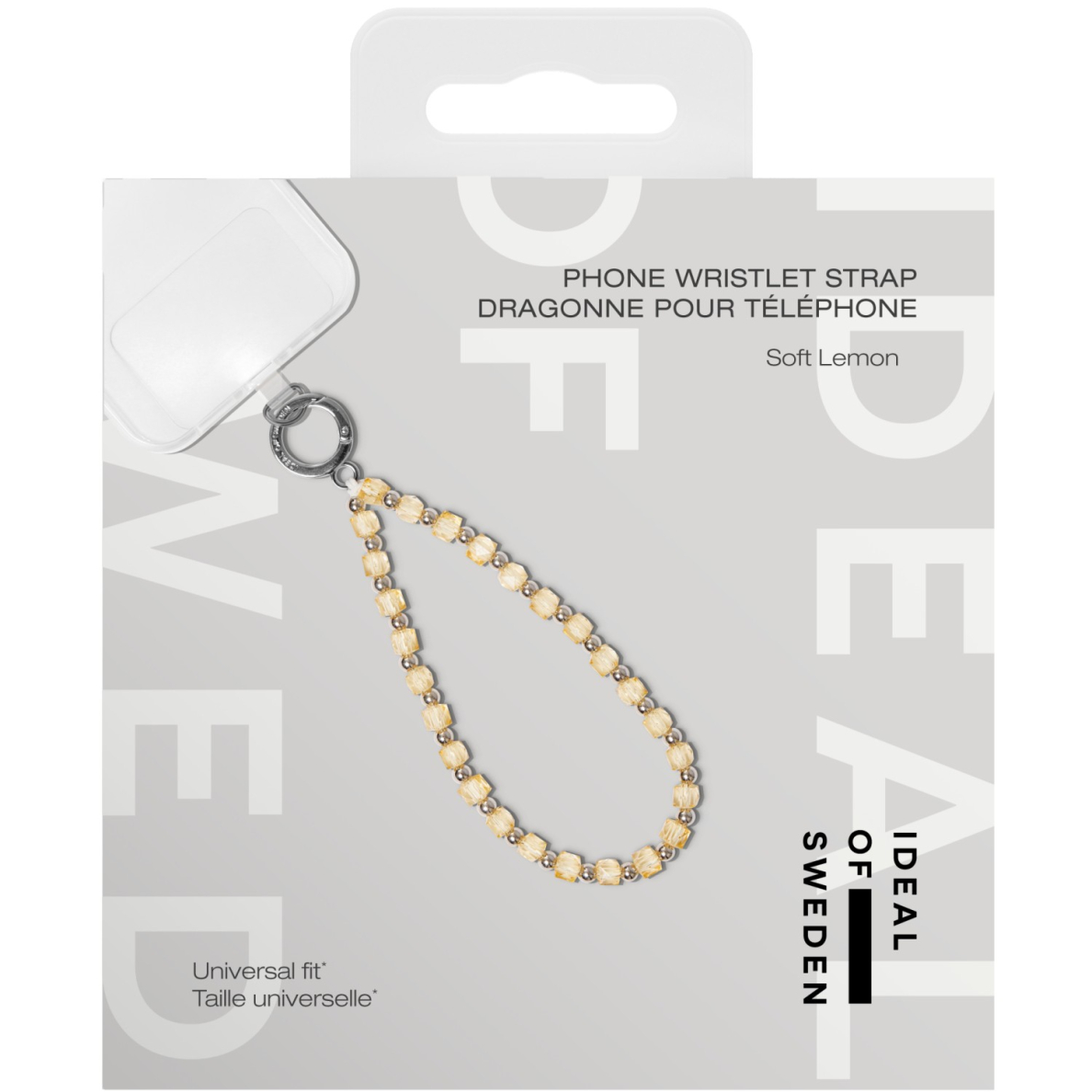 Apyrankė telefonui iDeal Of Sweden Wristlet Strap Soft Lemon 5