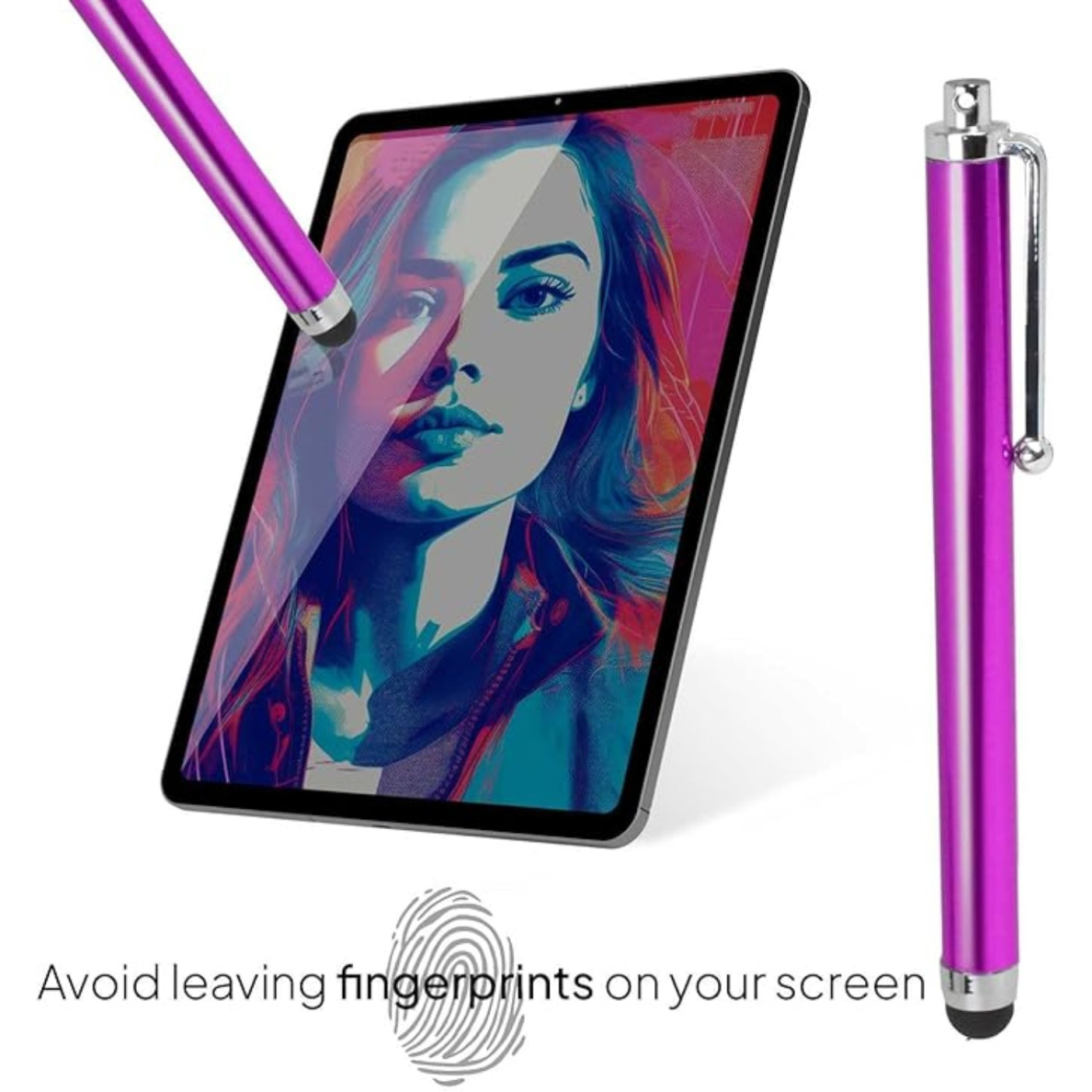 Pieštukas jutikliniams ekranams purple TRACY 3 Pieštukas jutikliniams ekranams purple TRACY 3